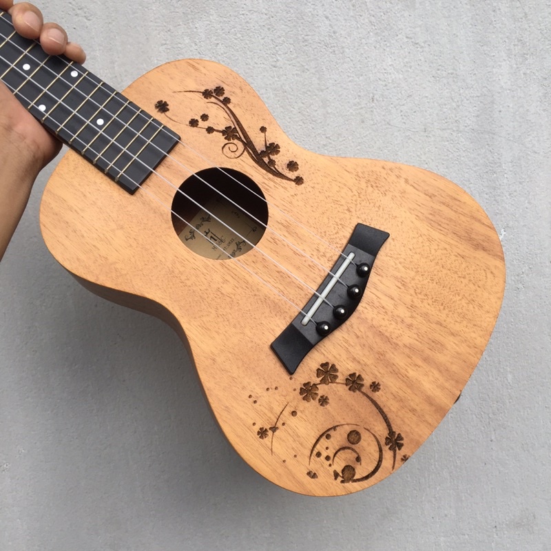 Đàn Ukulele gỗ concert 23'| Tập chơi rất tốt | Chính hãng.