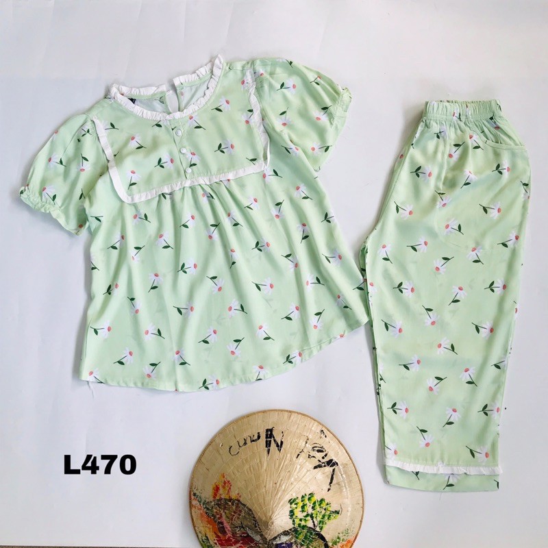 [Mã FAGREEN245 giảm 10% tối đa 30K đơn 99K] Đồ Bộ Nữ Tole Lanh VNXK Tiểu Thư Cổ Tròn | BigBuy360 - bigbuy360.vn
