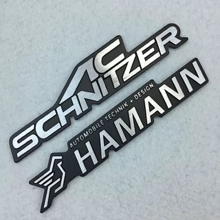 Miếng Dán Trang Trí Xe Hơi Bmw Ac-schnitzer Haman Hamann Chất Liệu Hợp Kim Nhôm