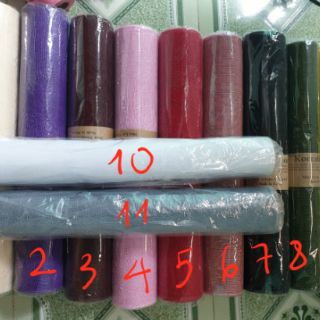 Lưới thô bó hoa sáp đủ màu đẹp.