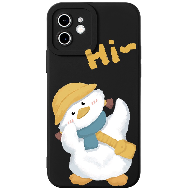 Ốp lưng JURSUE mềm hoạt hình dễ thương đẹp cho iPhone 13 12 11 Pro Max SE 2020 X XR XS 8 7 6S 6 Plus Y1854