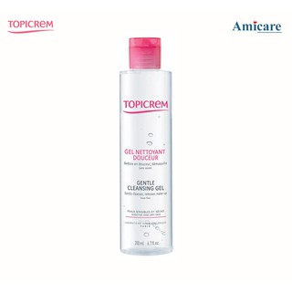 Gel tắm gội dịu nhẹ cho da nhạy cảm Topicrem Gentle Cleansing Gel 200ml