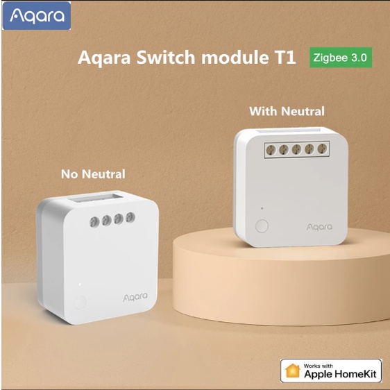 AQARA Mô-đun Điều Khiển Rơ Le T1 Zigbee 3.0 Kèm / Không Trung Tính Hẹn Giờ Thông Minh