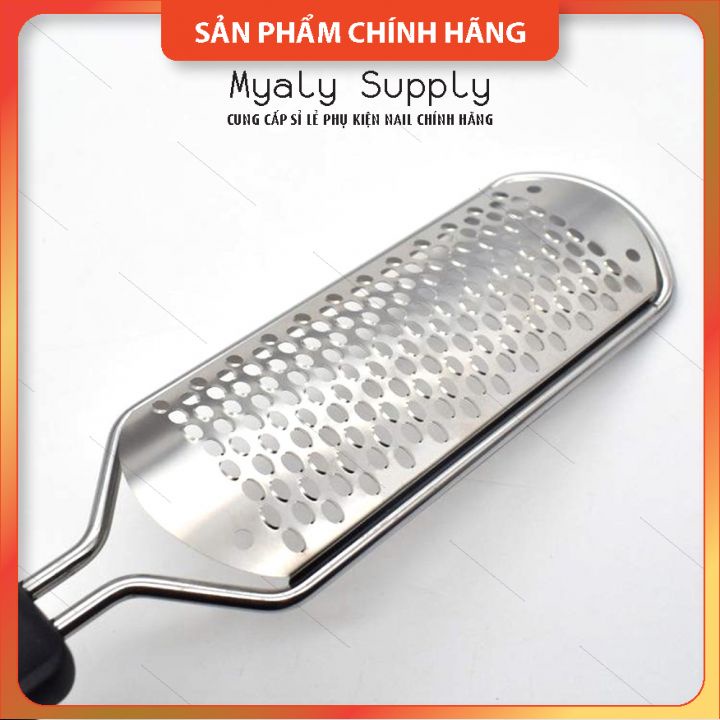 Chà Gót Chân Inox 304 Bằng Tay Lỗ To Lỗ Nhỏ Miếng Thay Chà Gót