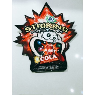 Kẹo Nổ Striking Popping Candy 30g ( 20 gói) ( 10 Mùi)