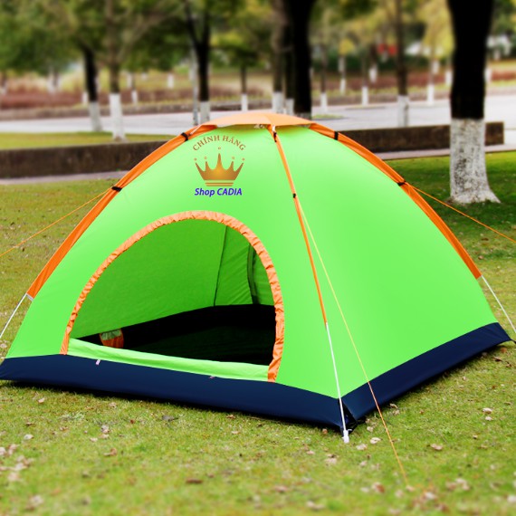 Lều Du Lịch Tự Bung Lều Cắm Trại Gấp Gọn Cho 4-5 Người