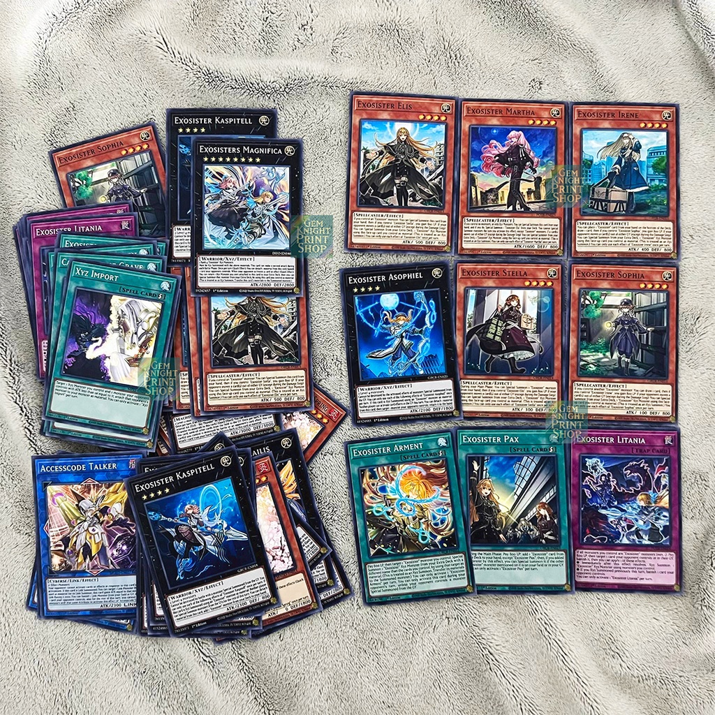 Bộ bài Yugioh - Exosister - Structure Deck