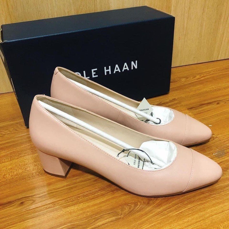 Giày Cole haan size 37 hồng nude