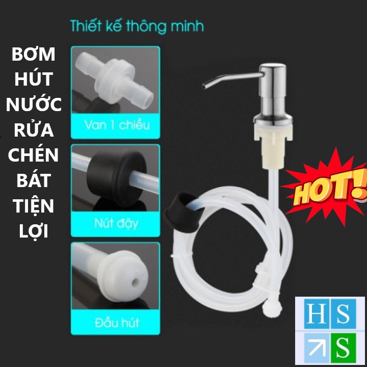 BỘ VÒI XỊT NƯỚC RỬA CHÉN gắn bồn rửa tự bơm hút dầu rửa bát với ống dẫn silicon dài 1,2m giúp kệ bếp đẹp và gọn gàng