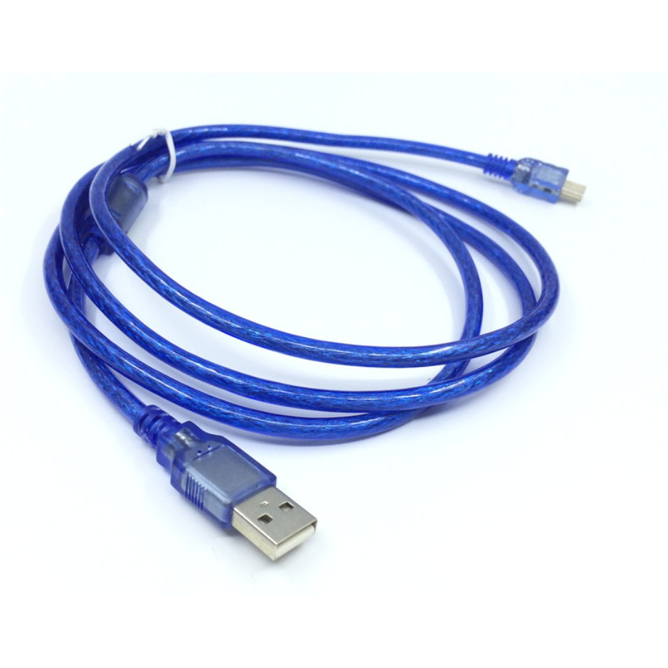Cáp lập trình PLC HMI MT6070iH, USB-Q PLC Mini Port, GT09-C30USB-5P