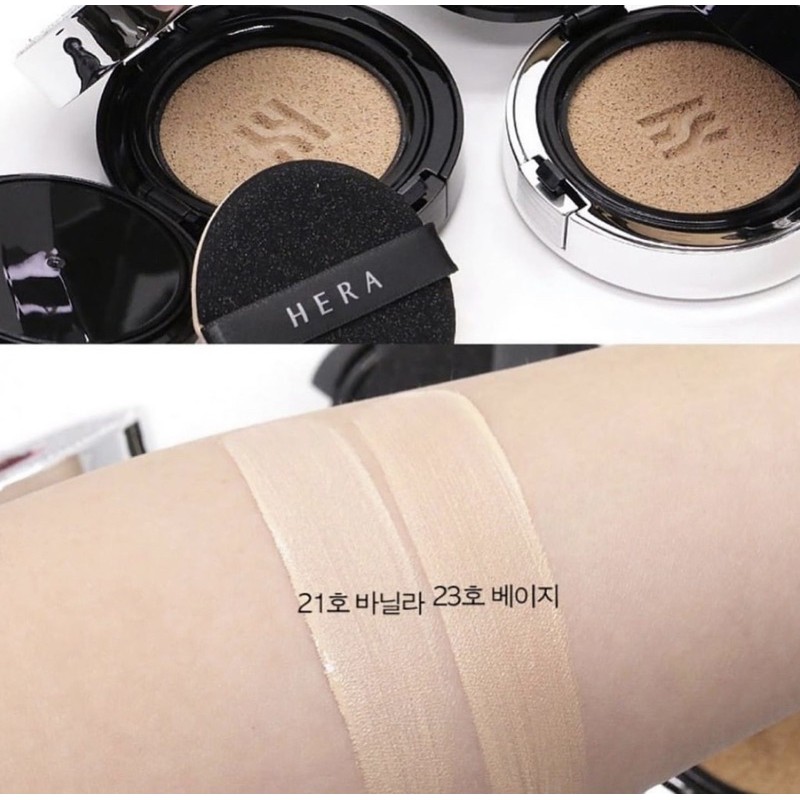 PHẤN NƯỚC HERA BLACK CUSHION KÈM LÕI PHỤ | BigBuy360 - bigbuy360.vn