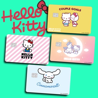 SKIN/ STICKER thẻ ATM, ngân hàng, chung cư, thẻ xe ( HELLO KITTY ) | TUTA CARDS