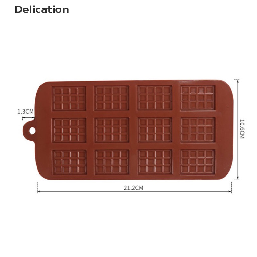Khuôn silicone 12 Ô Làm Sô Cô La Chuyên Nghiệp