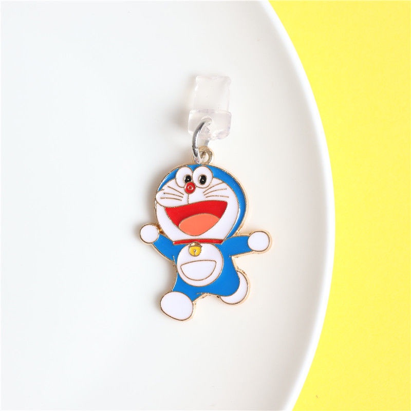 Nút Bịt Cổng Sạc Điện Thoại Chống Bụi Hình Doraemon Thông Dụng Cho Điện Thoại Di Động