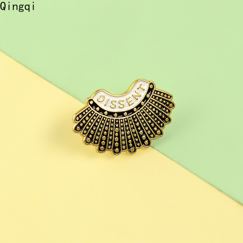 Ghim cài áo Miss zoe màu đen tráng men sáng tạo chất lượng cao cho nữ