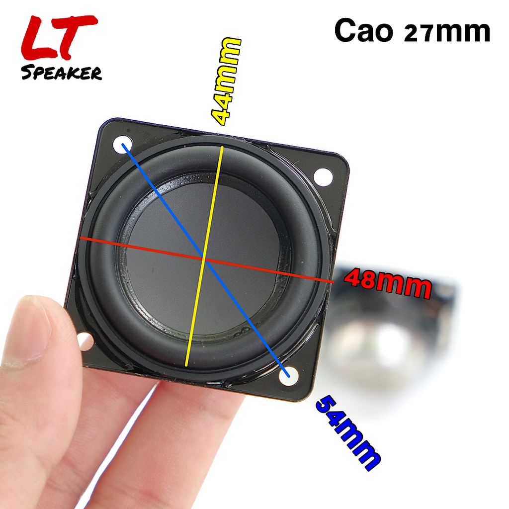 Loa toàn dải JBL 4Ohm 10W - Loa từ Neo màng kháng nước nhẹ - DIY loa Bluetooth