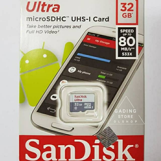 Thẻ Nhớ Sandisk Chất Lượng Cao