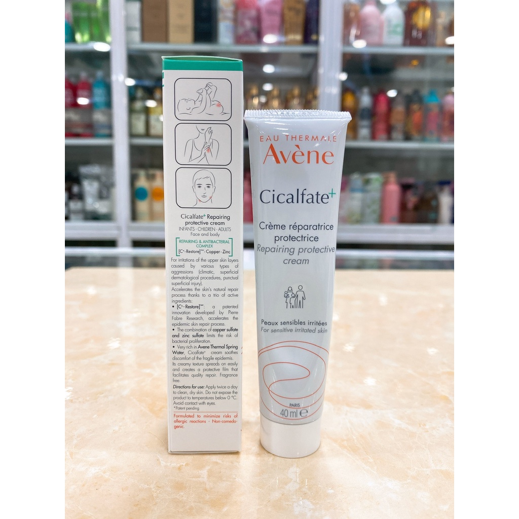 Kem Dưỡng Avene Phục Hồi, Dịu Da Cicalfate Repair Cream Pháp 40ml