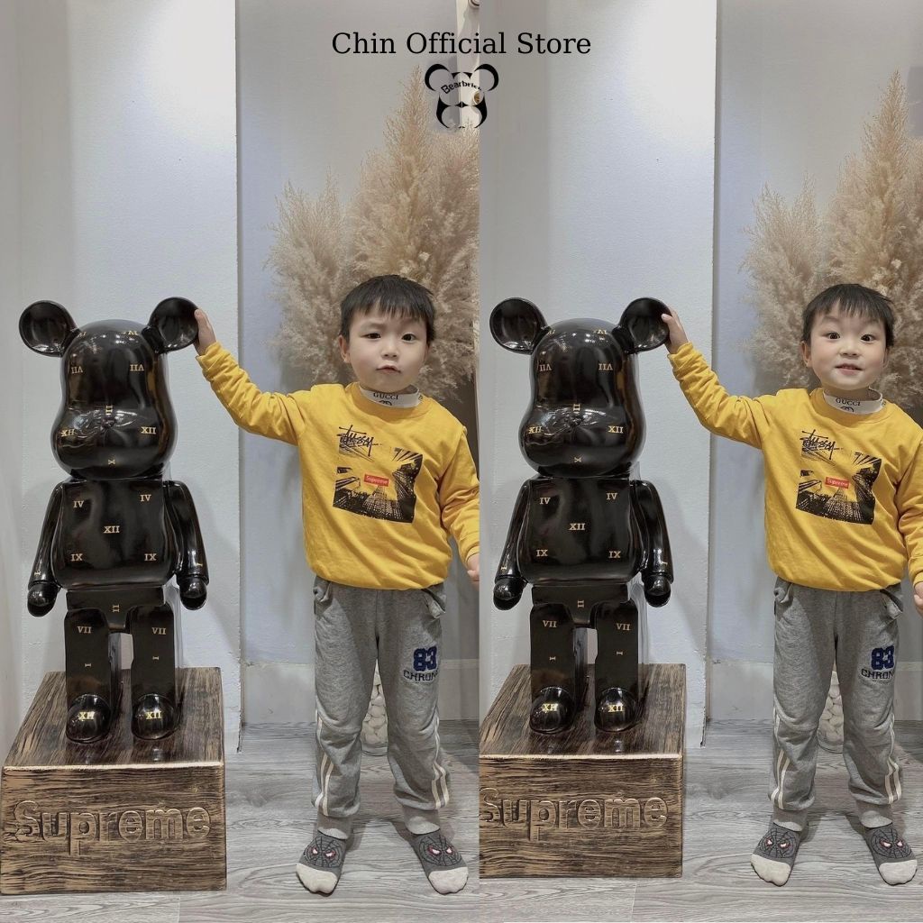 Bearbrick sz 1000%, Gấu bearbrick cỡ lớn 80cm LV la mã 5 màu - Chin Official Store