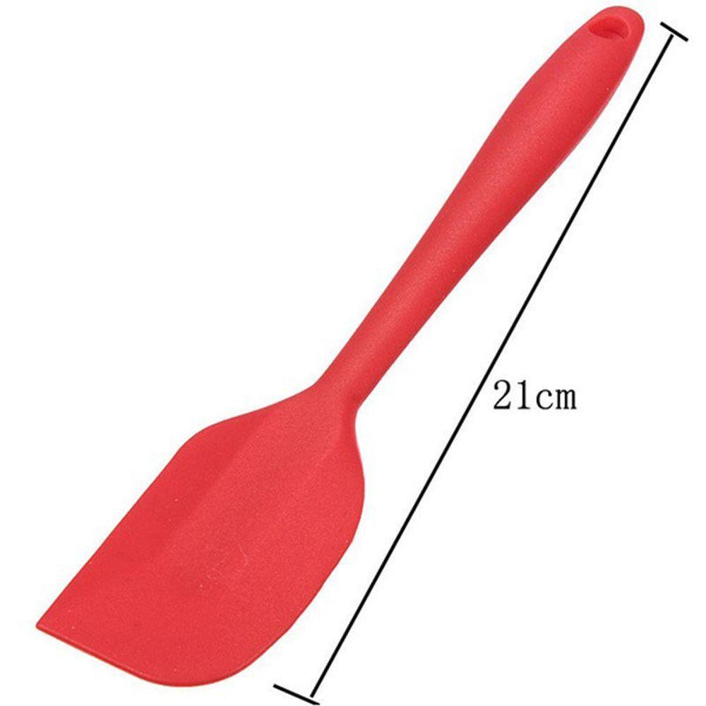 Muỗng Silicone Trộn Kem Làm Bánh An Toàn Tiện Dụng