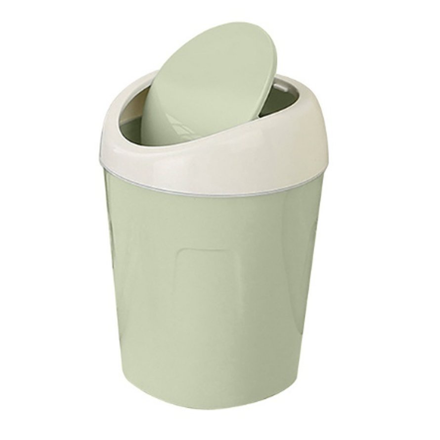 Thùng rác mini bằng nhựa để bàn trang trí phòng khách/nhà bếp