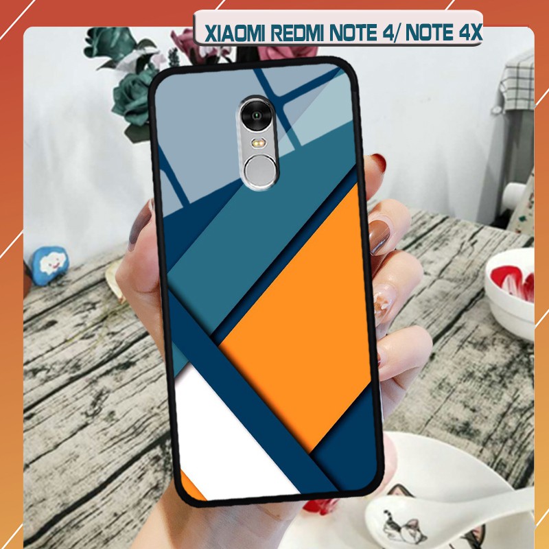 Ốp lưng kính 3D Xiaomi Redmi Note 4- 4X