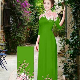 Vải áo dài mẫu mới