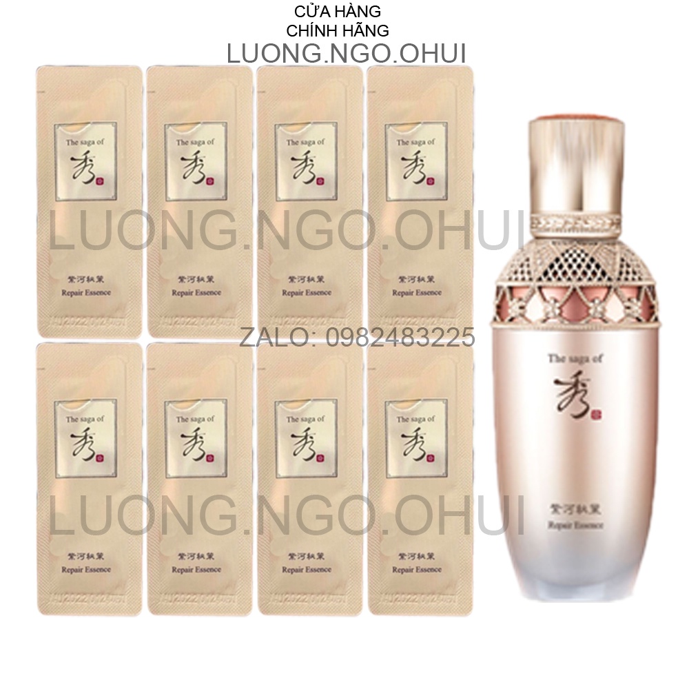 Gói sample tinh chất tái sinh chống lão hóa dưỡng da trắng mịn hồng hào – Repair Essence The Saga Of Xiu 1ml