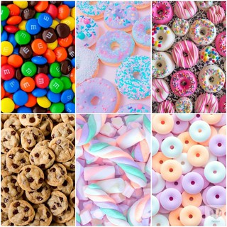 Bộ 6 Áp phích - Poster Sweet Candy - Kẹo Ngọt 2