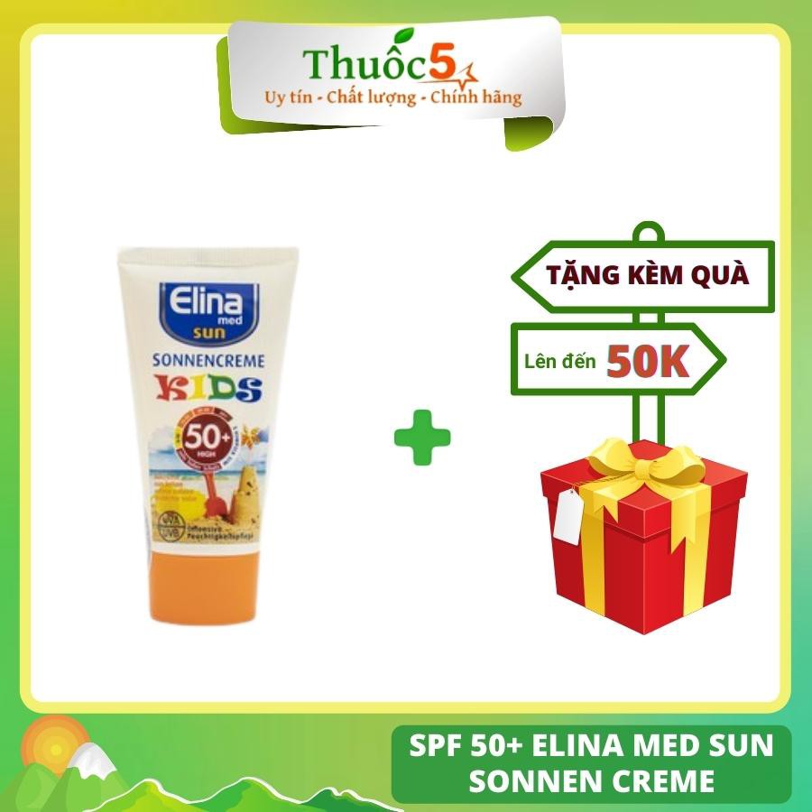 [GIÁ GỐC] SPF 50+ Elina Med Sun Sonnen Creme kem chống nắng hiệu quả