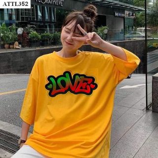 Áo thun chữ love