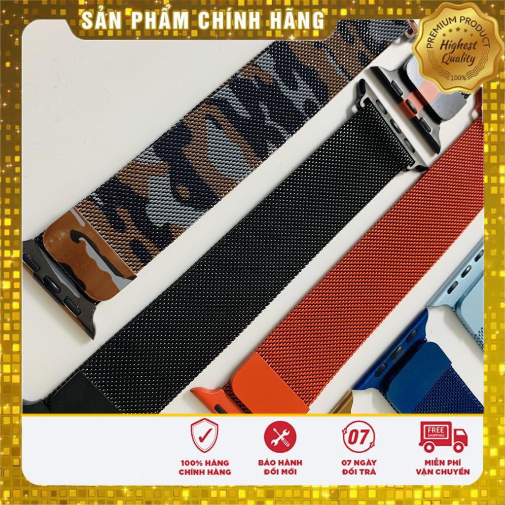 Dây Thép Milanese Loop Apple Watch 38mm/40mm 42mm/44mm tương thích Gen 1 Gen 2 Siri 2 3 4 5