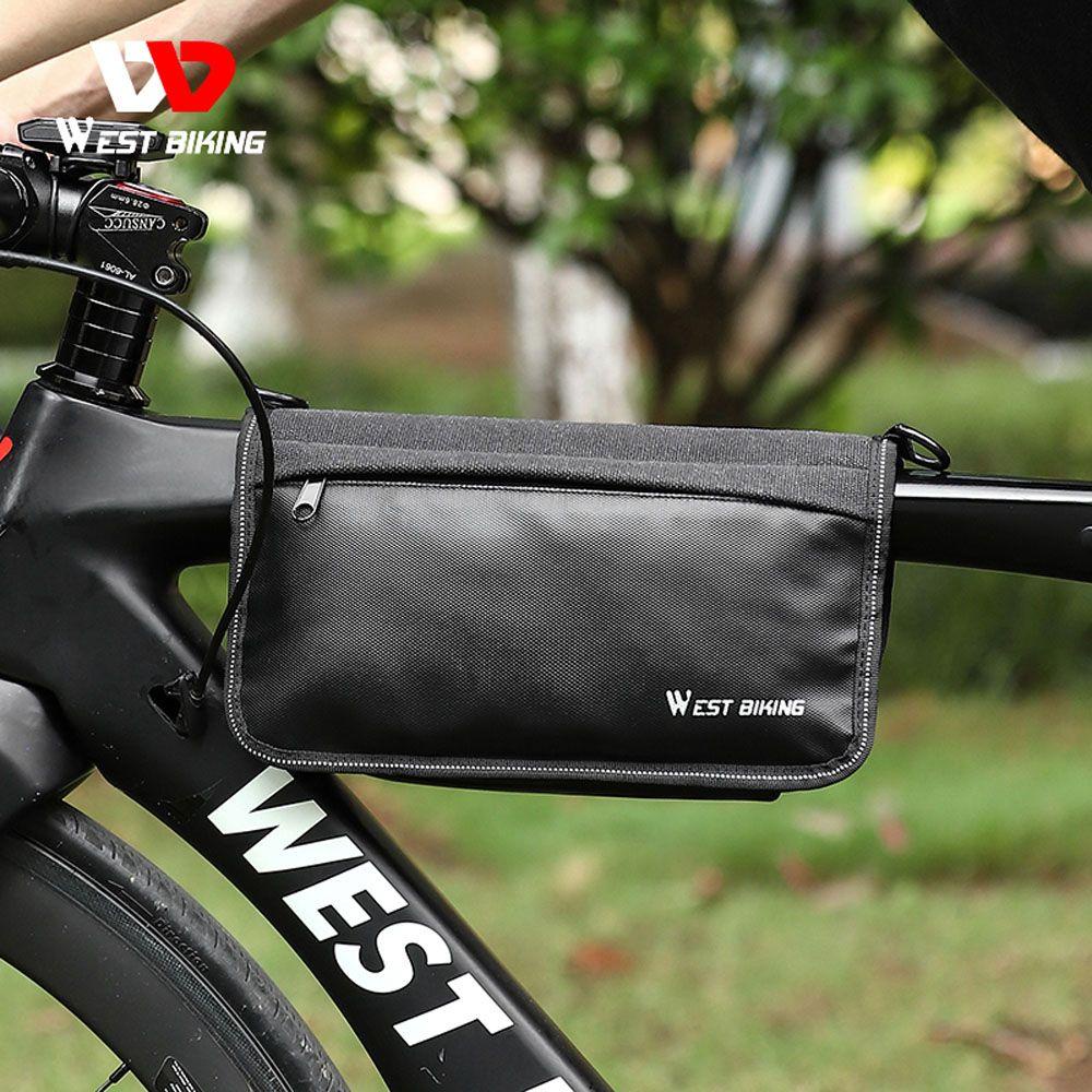 Túi Đựng Điện Thoại Gắn Khung Xe Đạp Leo Núi Tiện Lợi