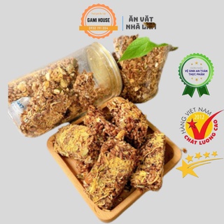 Thanh Gạo Lứt Rong Biển, Cơm Lứt Ngũ Cốc Bữa Ăn Sáng Lành Mạnh Hũ 210g - Đồ Ăn Vặt Nhà Làm