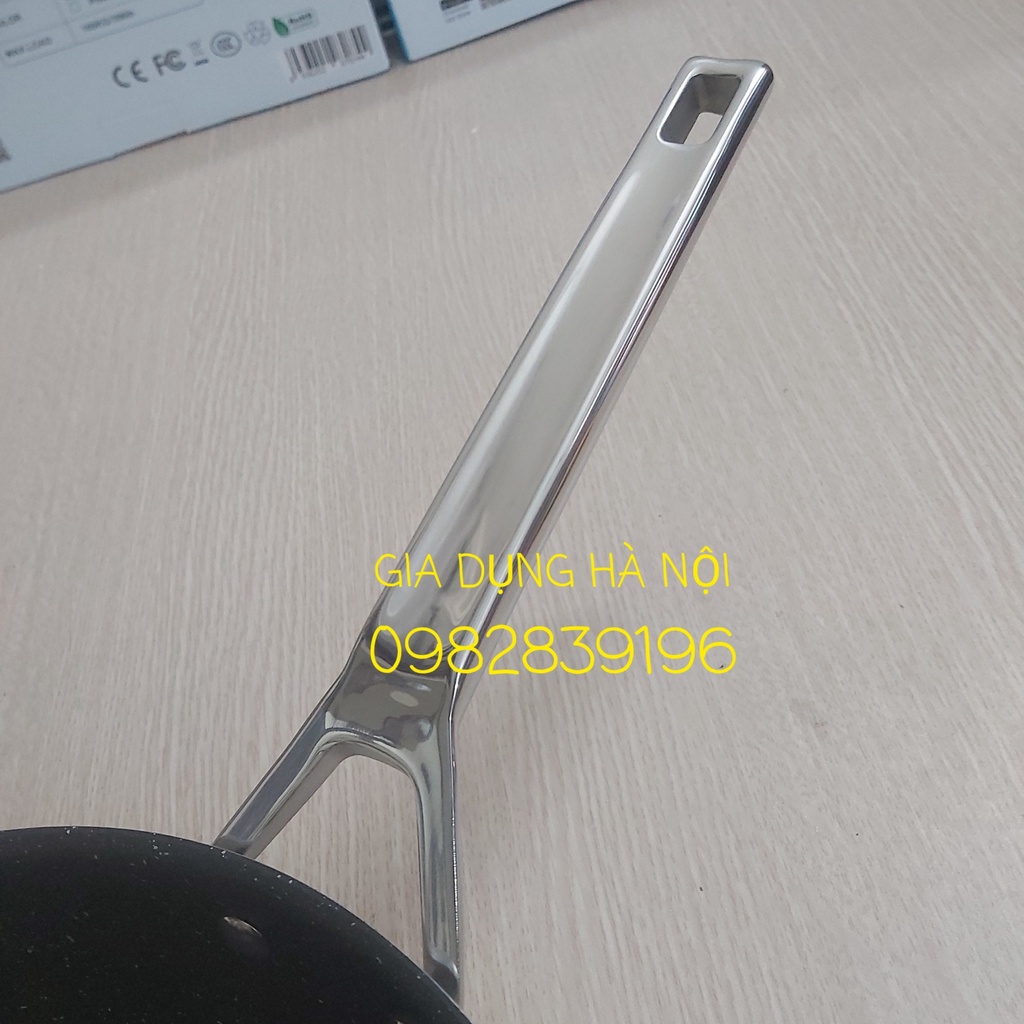 Chảo xào sâu lòng chống dính inox Elmich Trimax CZ 3835 20cm,  3836 24cm, 3837 26cm, 3838 28cm
