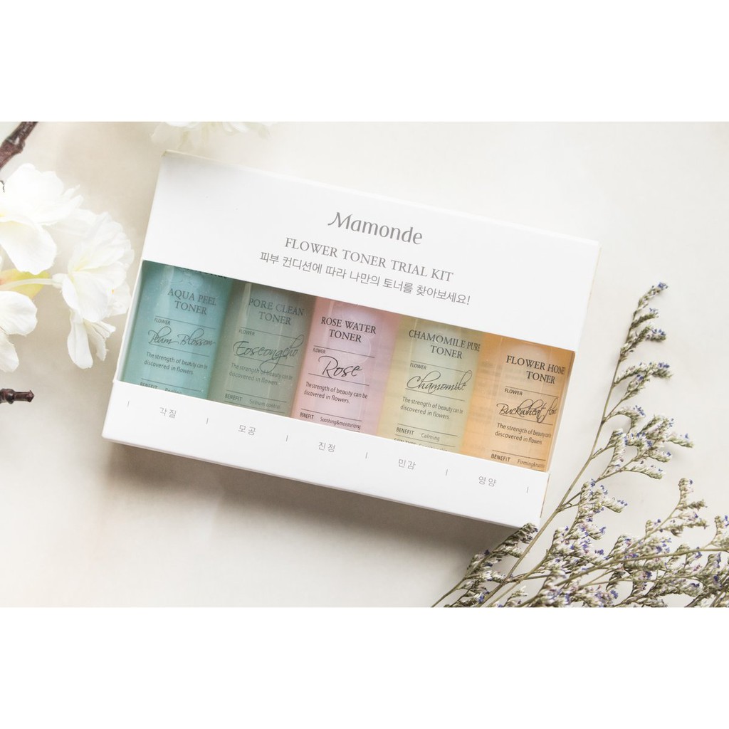 Minisize Toner Mamonde Flower Toner Trial Kit