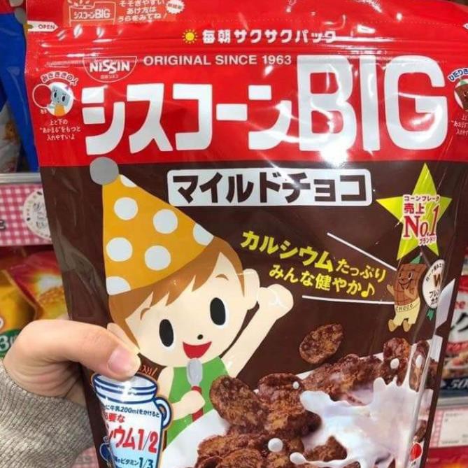 Ngũ cốc Nissin BIG gói 220gCHÍNH HÃNG Sự lựa chọn tuyệt vời cho mẹ và bé