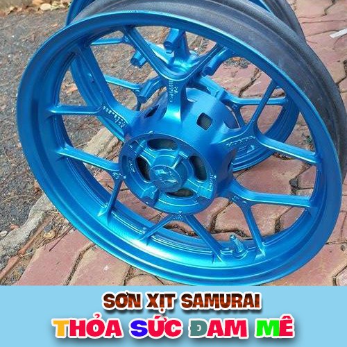SƠN SAMURAI SƠN XỊT MÀU XANH ĐẦM PHÁ 2511