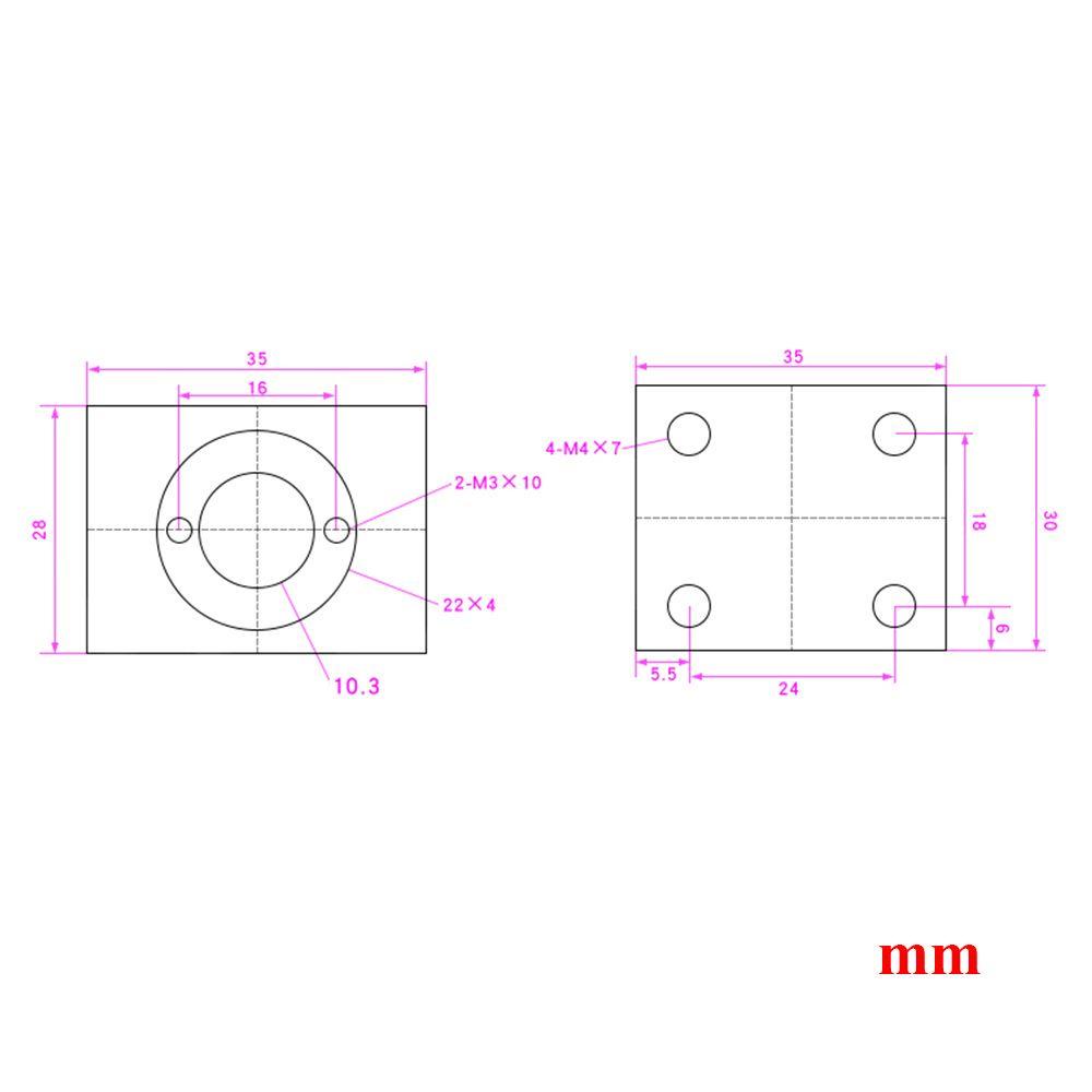 Phụ Kiện Ốc Vít Hợp Kim Nhôm Thay Thế Cho Máy In 3D