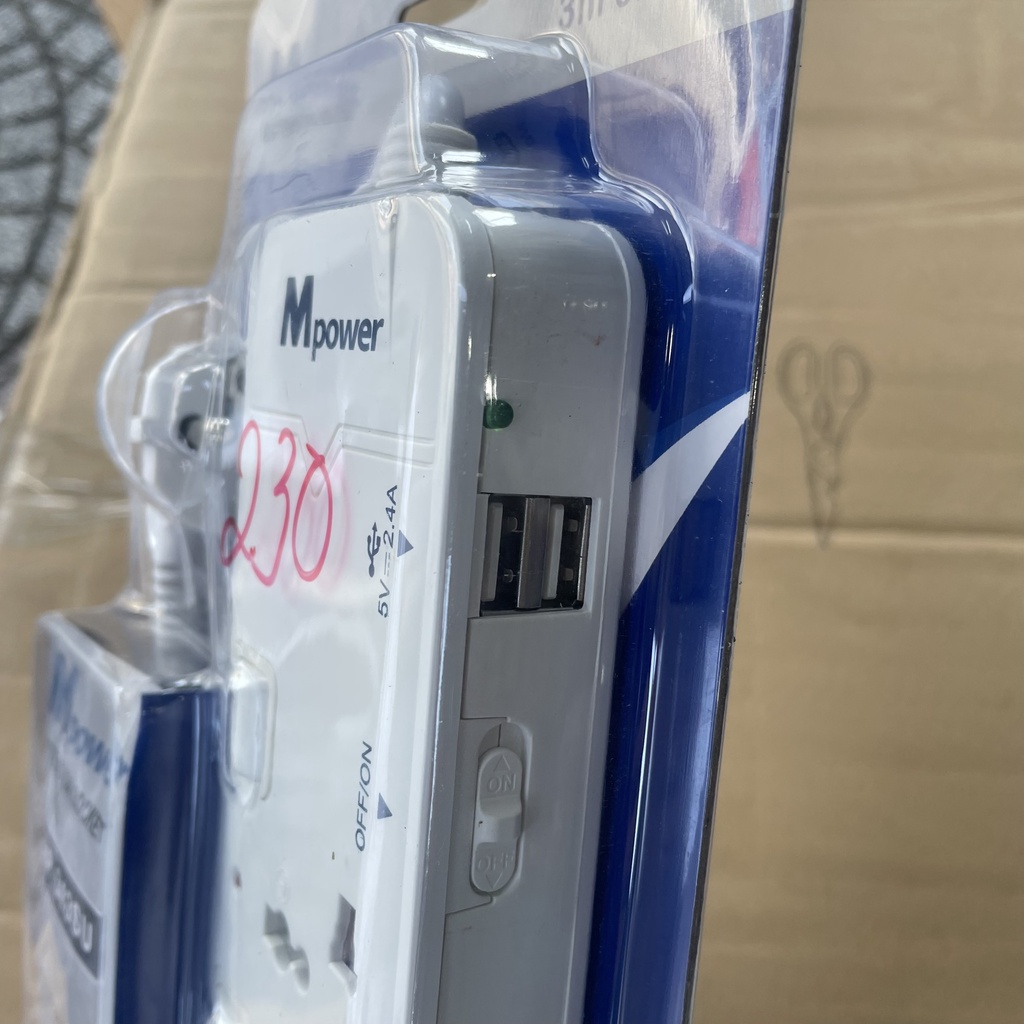 Dây ổ cắm đa năng nối dài có cổng USB