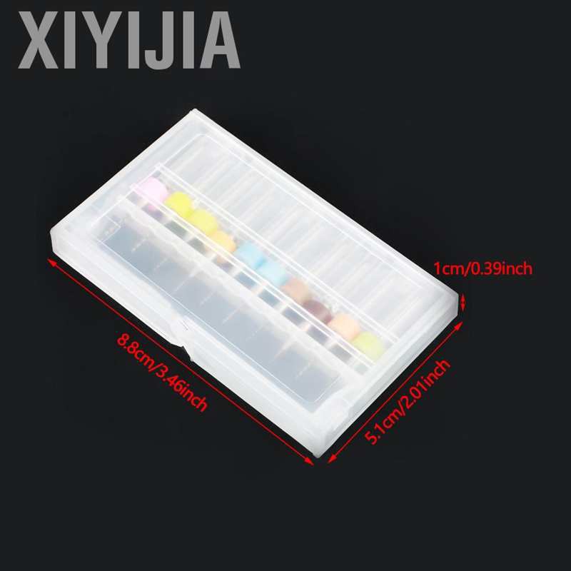 Xiyijia 10Pcs 0.1-1mm Print Circuit Board Micro Drill Bits Tungsten Carbide for PCB CNC