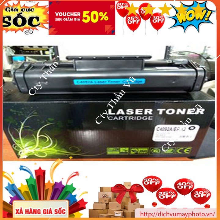 Hộp mực 92A dùng cho máy in HP LaserJet 1100 3200 3220 và Canon 1120 chất lượng INECO