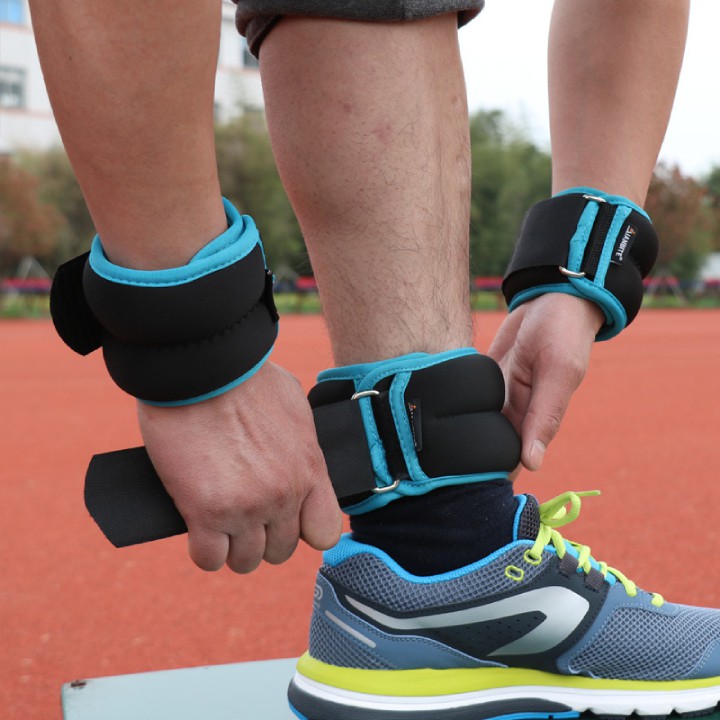 Tạ đeo chân tay phiên bản 3.0 Aibeijian® - Chất liệu bi thép không gỉ, vải thun lạnh co giãn 4 chiều - Bảo hành 6 tháng