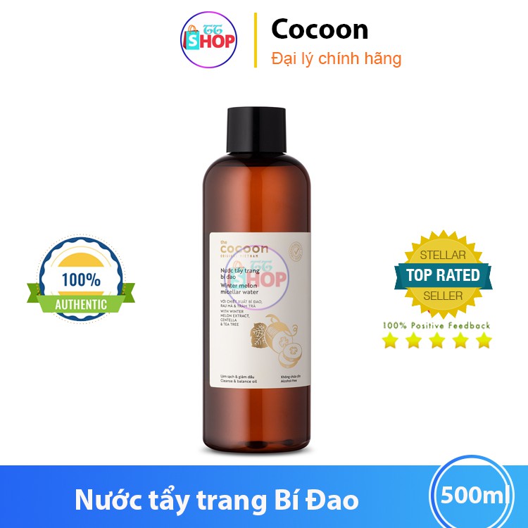  Nước Tẩy Trang Bí Đao Cocoon 500ml nước tẩy trang ttshop