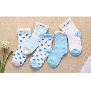 Combo 5 đôi tất cho bé 1 đến 6 tuổi <3