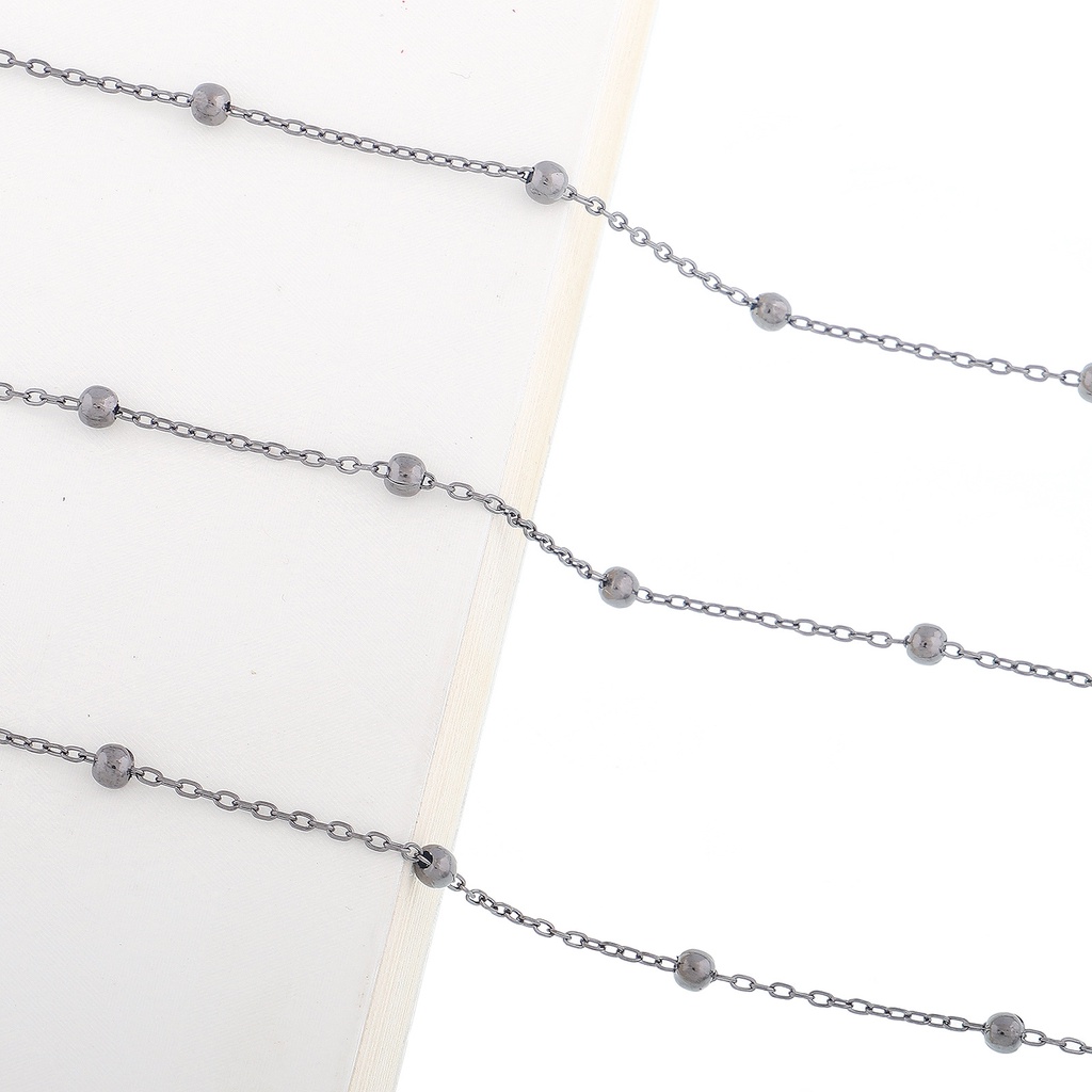 Chuỗi dây kim loại đeo mắt kính/khẩu trang đính ngọc trai giả tiện dụng