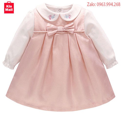 Sét Đầm Tiểu Thư 2 chi tiết, hãng Vlinder cá tính cho bé gái