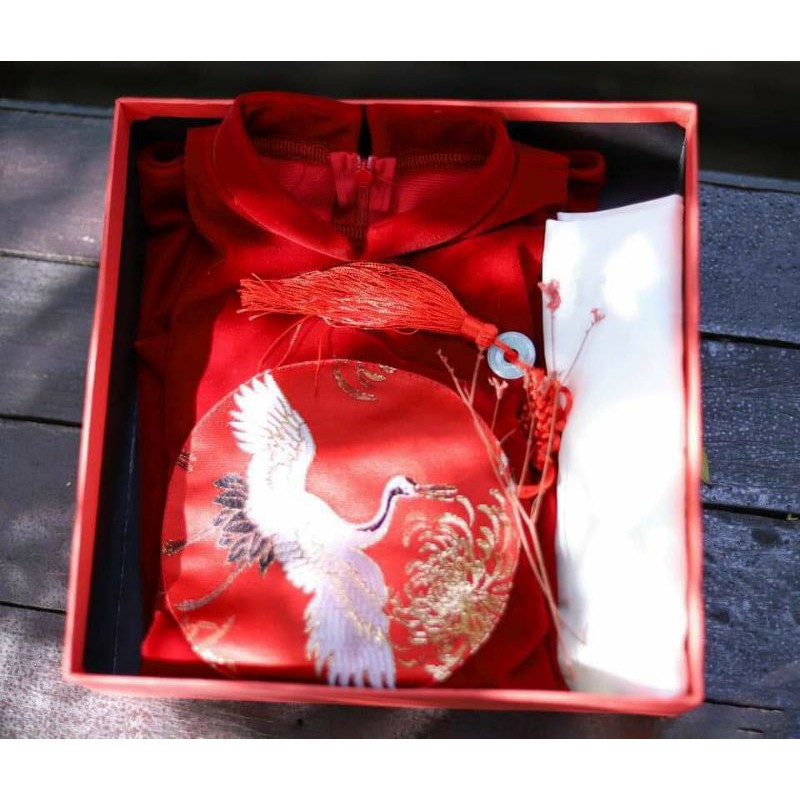 Áo dài Nhung bé trai