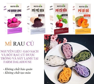 Mì rau củ hữu cơ