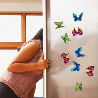 Set 24 hình bướm 3D dán tường
